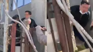 Алматыда заңсыз нысанды сүру кезінде сот орындаушысы соққы көрген