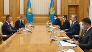Тоқаев "СИБУР Холдинг" компаниясының басқарма төрағасын қабылдады