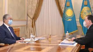 Президент Асқар Маминді қабылдады