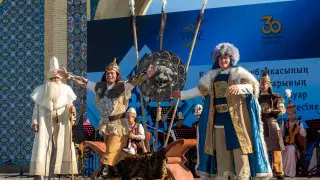 Жамбылда Қырғыз Республикасының Талас және Шу облыстарының күндері өтті