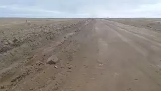 Ақмола облысында 40 шақырымдық тасжол құрылысы тоқтап тұр