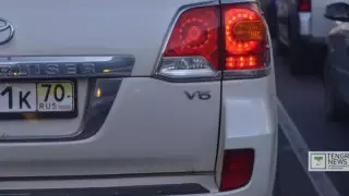 Ережебұзушылықтардың 20 пайызын шетелдік көлікпен жүргендер жасайды