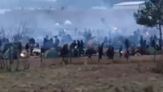 Босқындар Беларусь-Польша шекарасында тағы бір лагерь ашты