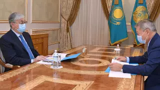 Президент Даниал Ахметовті қабылдады