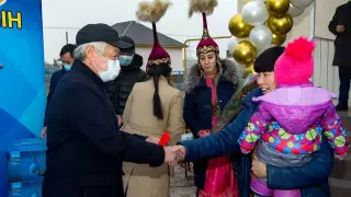 Таразда "Асарлатып үй салу" жобасы аясында 7 отбасы баспаналы болды