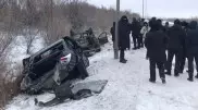 Қарағандыдағы ірі жол апатынан бес адам зардап шекті