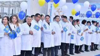 Тәуелсіздіктің 30 жылдығы қарсаңында Шымкентте медицина бұйымдарын шығаратын кәсіпорын ашылды