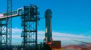 Туристер мінген New Shepard зымыраны үшінші рет ғарышқа ұшты