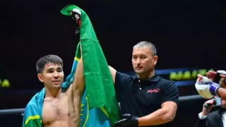 Арман Әшімов қарсыласын бір соққымен нокаутқа түсірді