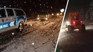 Анталияда қар құрсауында қалды