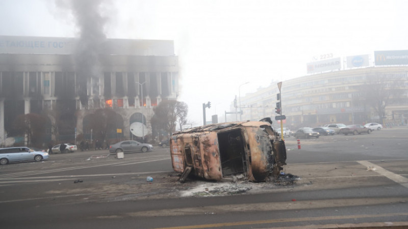 Алматының орталық көшесі. Сурет: Әлихан Сариев/Tengrinews.kz