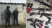Автоматтар мен гранаталар. Тараз тұрғыны гаражында қару-жарақ жасырған