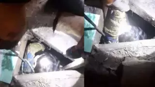 Түркістан облысында дәретхана шұңқырына құлап кеткен бала құтқарылды