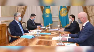 Тоқаев Скляр мен Көлгіновті қабылдады