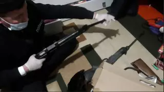 Түркістан облысының екі тұрғынынан қару-жарақ пен оқ-дәрі тәркіленді