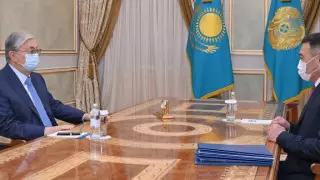 Президент Тоқаев Ұлттық қауіпсіздік комитеті төрағасын қабылдады