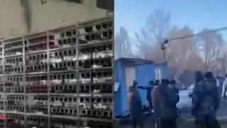 Алматы облысында ірі майнинг ферма бұрынғы мата зауытында жұмыс істеп келген