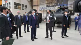 Тоқаев "Қазақстан Парамаунт Инжиниринг" зауытына барды