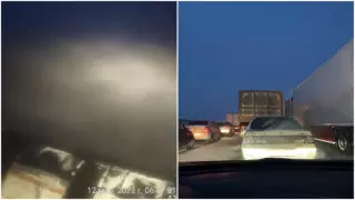 Нұр-Сұлтанға барар жолда көліктер 12 сағат тұрып қалды