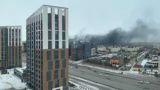 Нұр-Сұлтанда құрылыс нысанынан өрт шықты