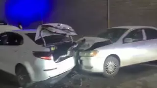 Алматыда мас жүргізушінің кесірінен бес көлік соқтығысты