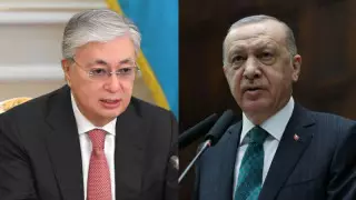 Ердоған мен Тоқаев телефон арқылы өзекті мәселелерді талқылады