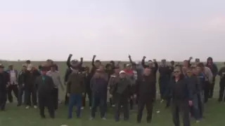 Жамбыл облысында қытайлық компания жұмысшылары наразылыққа шықты