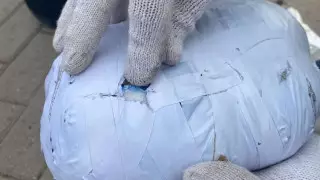 Елордалық еріктілер сенбілік кезінде белгісіз зат салынған күмәнді пакет тапты