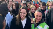 Анджелина Джоли Украинаға келді