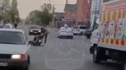 Павлодар орталығында жол бойында төбелескендер видеоға түсіп қалды