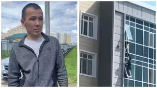 8-қабаттан қызды қағып алған ер адамға блогер үй алып бермек