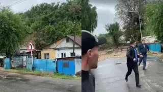 Текеліде көшкін жүрген сәттің видеосы жарияланды