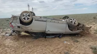 Маңғыстаулық түлектер түскен жол апаты: көлікті оқушының әкесі берген