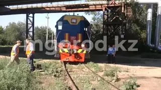 Оралда жолаушылар пойызы ер адамды қағып өлтірді