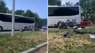 Алматы маңында жантүршігерлік жол апаты болды