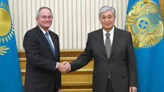 Президент трансұлттық компания басшыларымен кездесті