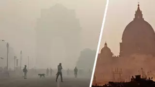 Римде туристерді түтіннен "бұлт" жауып тастады