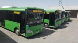 Ақтау қаласындағы қоғамдық көліктер 100 пайызға жаңарды