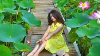 "Жердегі жұмақ бұрышы". Алматылықтар гүлденген лотос суреттерін бөлісіп жатыр