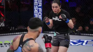 Қазақ файтері "Бопайдың" нокаутқа түскен видеосы шықты