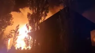 Алакөлдегі бірнеше демалыс базасынан өрт шықты