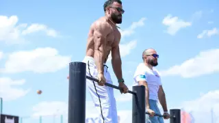 Tartyl Fest. Турникке тартылудан республикалық сайыс басталды