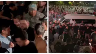 Ақтауда Хабибті көруге жиналған жұрттың видеосы тарады