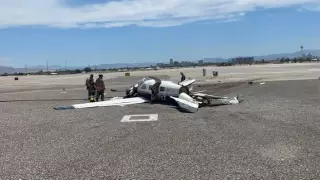 Лас-Вегас әуежайында екі ұшақ соқтығысты