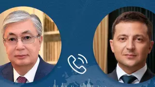 Тоқаев Зеленскиймен телефон арқылы сөйлесті