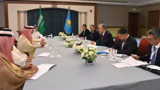 Тоқаев Сауд Арабиясындағы ірі компаниялардың басшыларымен кездесті