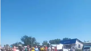 Алматы облысы тұрғындары республикалық маңызы бар тасжолды жауып тастады