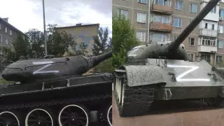 Саранда танкке Z белгісін қойған тұрғын 7 тәулікке қамалды