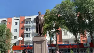 Таразда Дінмұхамед Қонаевқа арналған ескерткіш ашылды