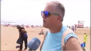 Барселонада турист сөмкесінің ұрлануы репортаж кезінде камераға түсіп қалды